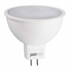 Лампа светодиодная GU5.3 JAZZWAY JCDR 5 Вт 4000К (1037107A) купить в сети строительных магазинов Мастак