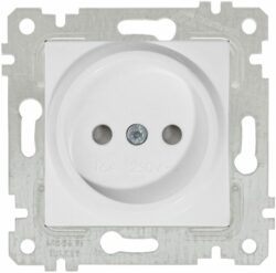Розетка скрытая MUTLUSAN Rita белая (2200 606 0201) купить в сети строительных магазинов Мастак