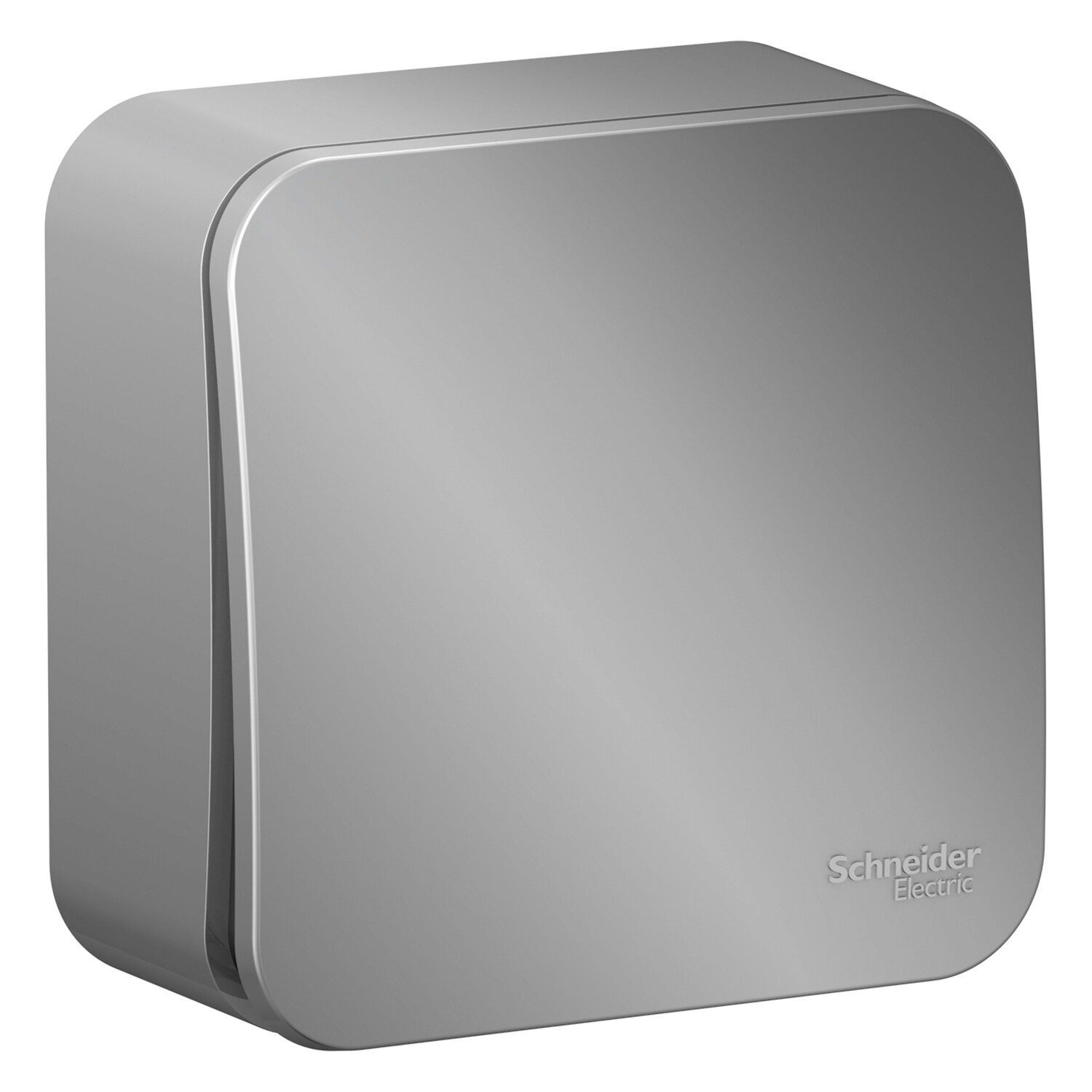 Выключатель одноклавишный наружный SCHNEIDER ELECTRIC Blanca алюминий (BLNVA101013) купить в Мастак Выключатель одноклавишный наружный SCHNEIDER ELECTRIC Blanca алюминий (BLNVA101013) купить в сети строительных магазинов Мастак
