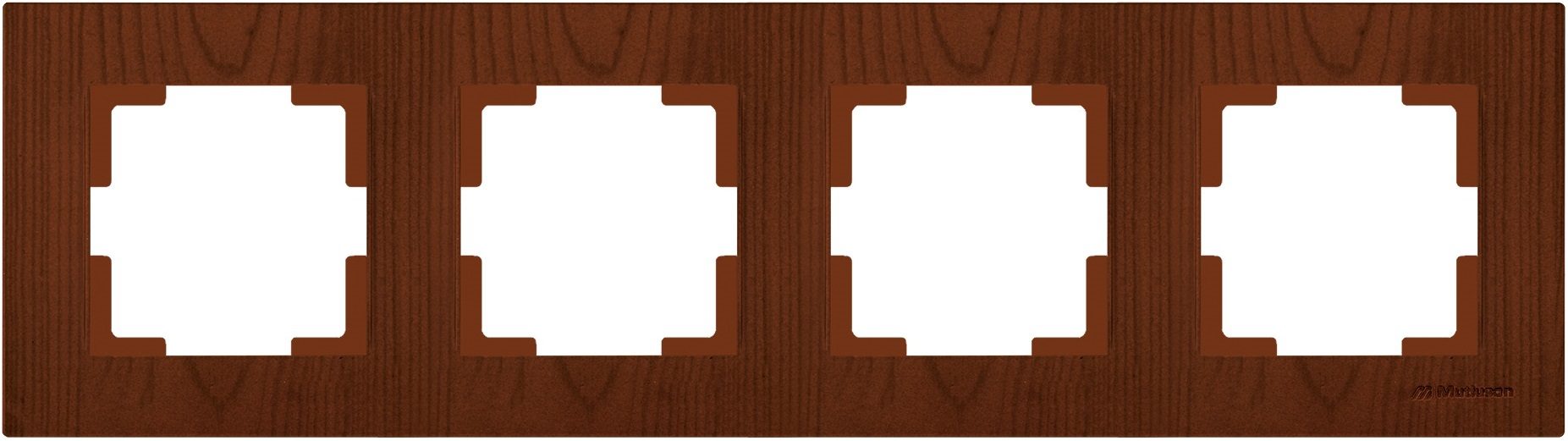 Рамка четырехместная MUTLUSAN Rita орех (2220 800 1457) купить в Мастак Рамка четырехместная MUTLUSAN Rita орех (2220 800 1457) купить в сети строительных магазинов Мастак