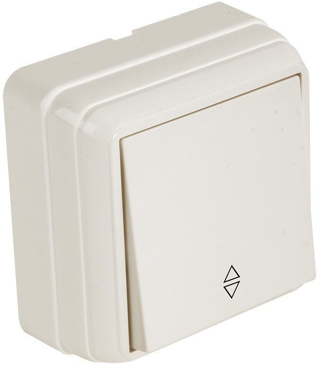 Выключатель одноклавишный проходной наружный MUTLUSAN Bron кремовый (2160 303 0202) купить в Мастак Выключатель одноклавишный проходной наружный MUTLUSAN Bron кремовый (2160 303 0202) купить в сети строительных магазинов Мастак