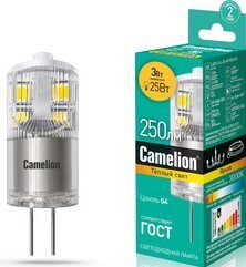 Лампа светодиодная G4 3 Вт CAMELION JD 3000К купить в Мастак Лампа светодиодная G4 3 Вт CAMELION JD 3000К купить в сети строительных магазинов Мастак