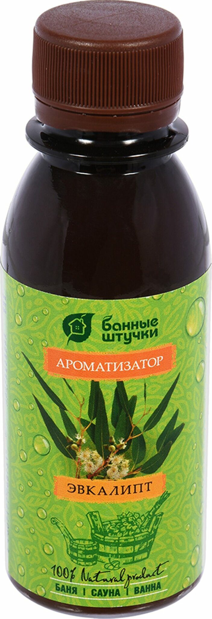 Ароматизатор БАННЫЕ ШТУЧКИ Эвкалипт 120 мл (30033) купить в Мастак Ароматизатор БАННЫЕ ШТУЧКИ Эвкалипт 120 мл (30033) купить в сети строительных магазинов Мастак