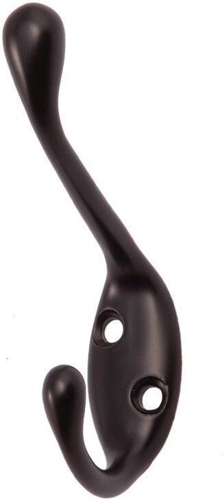 Крючок для одежды AKS Viol черный (56825) купить в Мастак Крючок для одежды AKS Viol черный (56825) купить в сети строительных магазинов Мастак