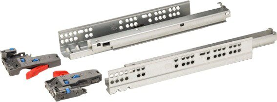 Направляющая шариковая STARFIX скрытого типа 300 мм Clip-on push to open полного выдвижения 2 штуки (SMF-18050) купить в Мастак Направляющая шариковая STARFIX скрытого типа 300 мм Clip-on push to open полного выдвижения 2 штуки (SMF-18050) купить в сети строительных магазинов Мастак