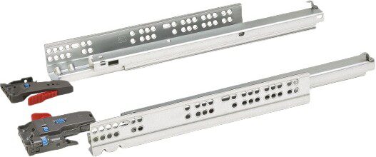 Направляющая шариковая STARFIX скрытого типа 350 мм Clip-on полного выдвижения с доводчиком 2 штуки (SMF-9803) купить в Мастак Направляющая шариковая STARFIX скрытого типа 350 мм Clip-on полного выдвижения с доводчиком 2 штуки (SMF-9803) купить в сети строительных магазинов Мастак