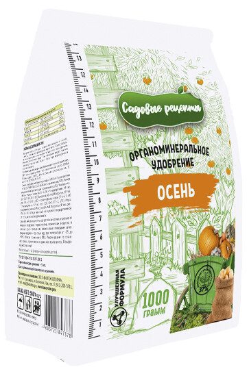 Удобрение Осень САДОВЫЕ РЕЦЕПТЫ 1 кг купить в Мастак me1} купить в сети строительных магазинов Мастак