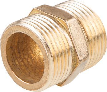 Ниппель латунный 1" с наружной резьбой ЦВЕТЛИТ (ЦРБ0003) купить в Мастак Ниппель латунный 1" с наружной резьбой ЦВЕТЛИТ (ЦРБ0003) купить в сети строительных магазинов Мастак
