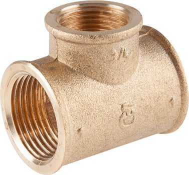 Тройник латунный 1"х3/4"х1" переходной с внутренней резьбой ЦВЕТЛИТ (ЦРБ0021) купить в Мастак Тройник латунный 1"х3/4"х1" переходной с внутренней резьбой ЦВЕТЛИТ (ЦРБ0021) купить в сети строительных магазинов Мастак