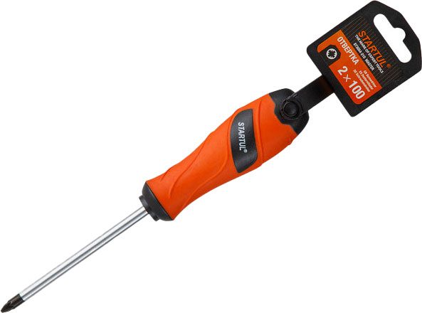 Отвертка крестовая PZ2 100 мм STARTUL Master (ST3054-210) купить в Мастак Отвертка крестовая PZ2 100 мм STARTUL Master (ST3054-210) купить в сети строительных магазинов Мастак
