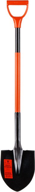 Лопата штыковая КОМ Канадская (К-1) купить в сети строительных магазинов Мастак
