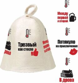 Шапка для бани HOT POT Индикатор настроения (41243) купить в сети строительных магазинов Мастак