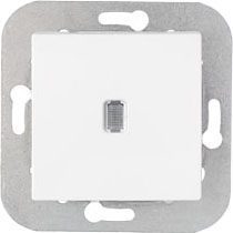 Выключатель одноклавишный скрытый с подсветкой BYLECTRICA Уют белый (С110-556) купить в Мастак Выключатель одноклавишный скрытый с подсветкой BYLECTRICA Уют белый (С110-556) купить в сети строительных магазинов Мастак