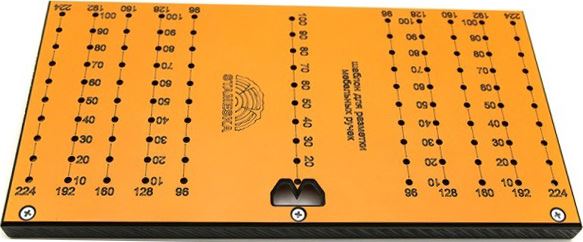 Шаблон для разметки мебельных ручек СТАМЕСКА (ST.03.01) купить в Мастак Шаблон для разметки мебельных ручек СТАМЕСКА (ST.03.01) купить в сети строительных магазинов Мастак