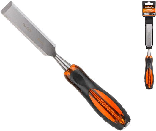 Стамеска плоская 24 мм STARTUL Master (ST4072-24) купить в Мастак Стамеска плоская 24 мм STARTUL Master (ST4072-24) купить в сети строительных магазинов Мастак