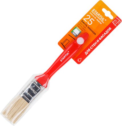 Кисть плоская STARTUL Master 25 мм (ST0113-25) купить в Мастак Кисть плоская STARTUL Master 25 мм (ST0113-25) купить в сети строительных магазинов Мастак