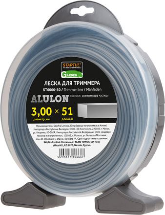 Леска для триммера d 3 Леска для триммера d 3