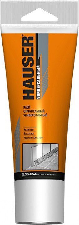 Клей монтажный HAUSER универсальный прозрачный 180 г купить в Мастак Клей монтажный HAUSER универсальный прозрачный 180 г купить в сети строительных магазинов Мастак