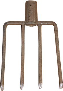 Вилы садовые РУБИН-7 купить в сети строительных магазинов Мастак