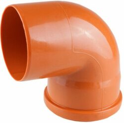 Отвод для наружной канализации 110х87 РосТурПласт (36653) купить в сети строительных магазинов Мастак