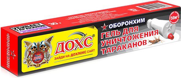 Гель от тараканов ОБОРОНХИМ Дохс 30 г купить в Мастак me1} купить в сети строительных магазинов Мастак
