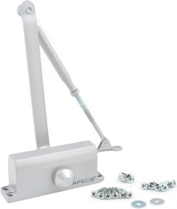 Доводчик дверной гидравлический APECS DC-20.3/0950/065-A1-SL серебристый (00018916) купить в Мастак Доводчик дверной гидравлический APECS DC-20.3/0950/065-A1-SL серебристый (00018916) купить в сети строительных магазинов Мастак