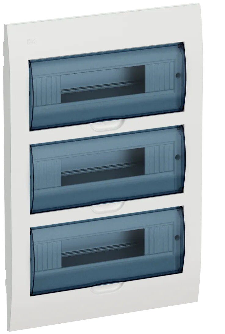 Бокс распределительный встраиваемый 36 модулей IEK ЩРВ-П-36 купить в Мастак Бокс распределительный встраиваемый 36 модулей IEK ЩРВ-П-36 купить в сети строительных магазинов Мастак