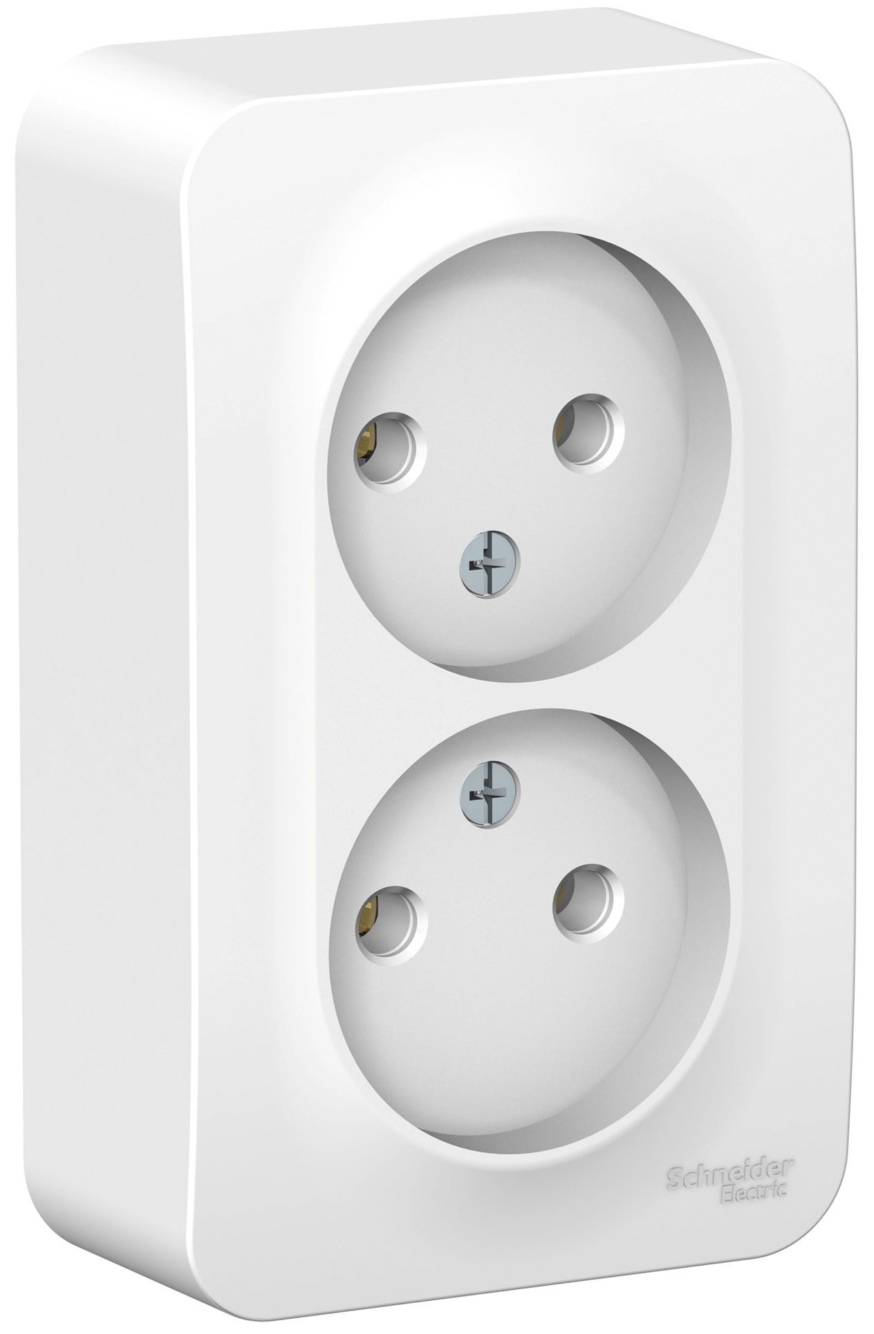 Розетка двойная наружная SCHNEIDER ELECTRIC Blanca белая (BLNRA000211) купить в Мастак Розетка двойная наружная SCHNEIDER ELECTRIC Blanca белая (BLNRA000211) купить в сети строительных магазинов Мастак