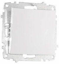 Выключатель одноклавишный скрытый EL-BI Zena белый (609-015600-200) купить в сети строительных магазинов Мастак
