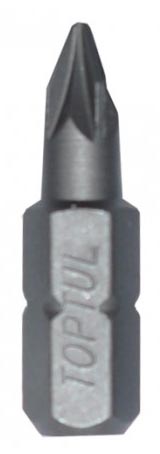 Бита для шуруповерта PZ2 25 мм TOPTUL (FSCA0802) купить в сети строительных магазинов Мастак