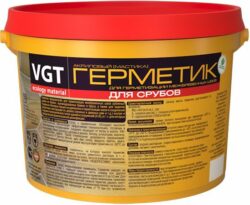 Герметик акриловый VGT для срубов Сосна 7 кг купить в сети строительных магазинов Мастак