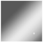 Зеркало для ванной с подсветкой ДОМИНО Минск 600х600 (GL7038Z) купить в сети строительных магазинов Мастак