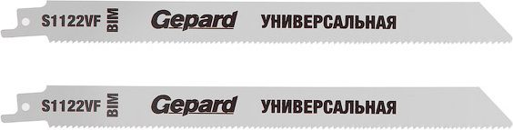 Полотно для сабельной пилы GEPARD универсальное S1122VF 240 мм 2 штуки (GP0626-25) купить в Мастак Полотно для сабельной пилы GEPARD универсальное S1122VF 240 мм 2 штуки (GP0626-25) купить в сети строительных магазинов Мастак