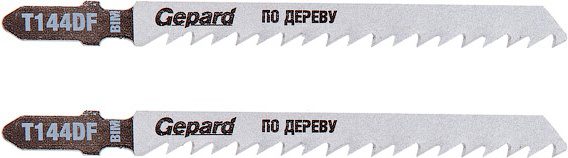 Пилка для электролобзика GEPARD по дереву T144DF 2 штуки (GP0640-16) купить в Мастак Пилка для электролобзика GEPARD по дереву T144DF 2 штуки (GP0640-16) купить в сети строительных магазинов Мастак