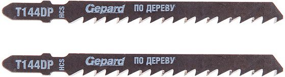 Пилка для электролобзика GEPARD по дереву T144DP 2 штуки (GP0640-17) купить в Мастак Пилка для электролобзика GEPARD по дереву T144DP 2 штуки (GP0640-17) купить в сети строительных магазинов Мастак