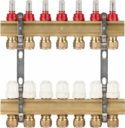 Коллекторная группа AVE777 7 выходов AV ENGIEERING (AVE77700107) купить в сети строительных магазинов Мастак