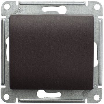 Выключатель одноклавишный скрытый SCHNEIDER ELECTRIC Glossa шоколад (GSL000811) купить в Мастак Выключатель одноклавишный скрытый SCHNEIDER ELECTRIC Glossa шоколад (GSL000811) купить в сети строительных магазинов Мастак