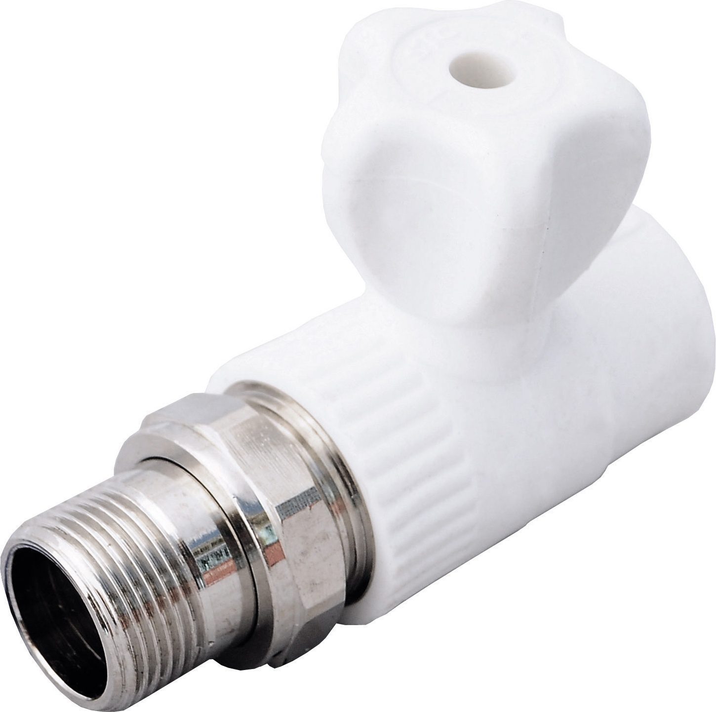 Вентиль ПП для радиатора 20х1/2" наружная резьба РосТурПласт (10533) купить в Мастак Вентиль ПП для радиатора 20х1/2" наружная резьба РосТурПласт (10533) купить в сети строительных магазинов Мастак