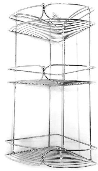 Полка для ванной угловая DOMINADO (W4437) купить в Мастак Полка для ванной угловая DOMINADO (W4437) купить в сети строительных магазинов Мастак