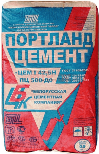 Цемент ПЦ М500 Д0 БЦЗ Портланд 25 кг купить в Мастак Цемент ПЦ М500 Д0 БЦЗ Портланд 25 кг купить в сети строительных магазинов Мастак