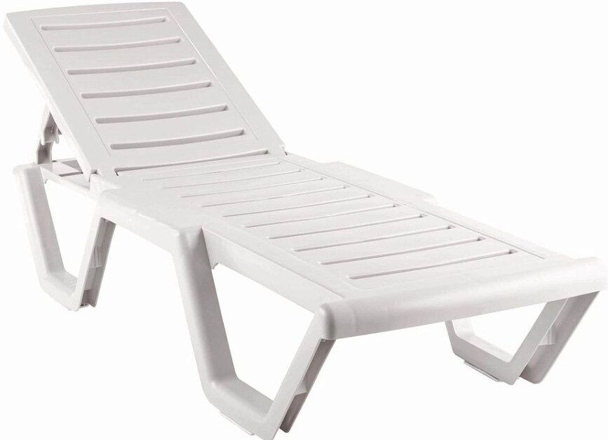 Шезлонг СТАНДАРТПЛАСТИКГРУПП Атлант белый (102181) купить в Мастак Шезлонг СТАНДАРТПЛАСТИКГРУПП Атлант белый (102181) купить в сети строительных магазинов Мастак