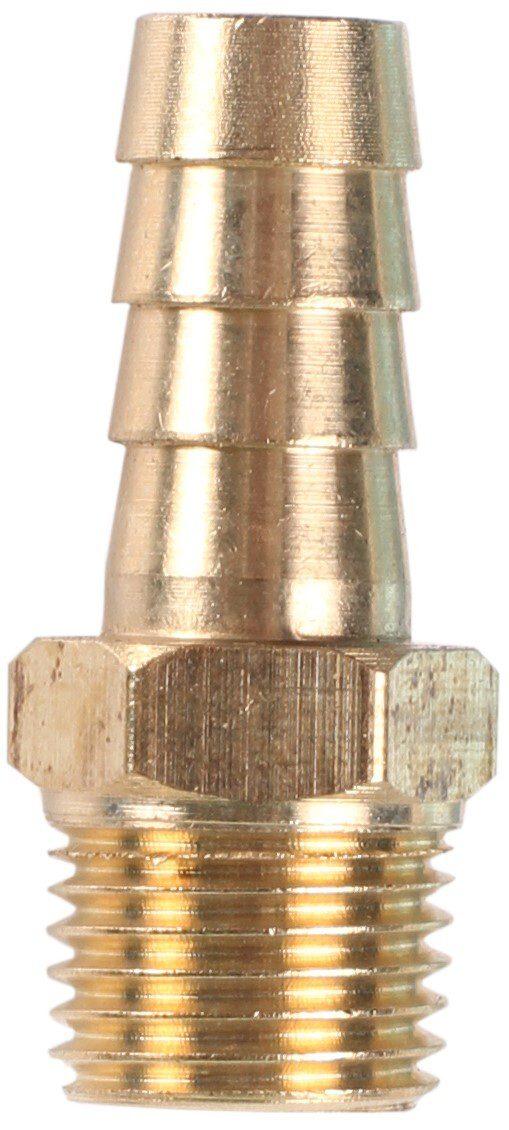 Переходник наружная резьба G1/4 × елочка 10 мм латунь ECO (AB-MT14/E10) купить в Мастак Переходник наружная резьба G1/4 × елочка 10 мм латунь ECO (AB-MT14/E10) купить в сети строительных магазинов Мастак