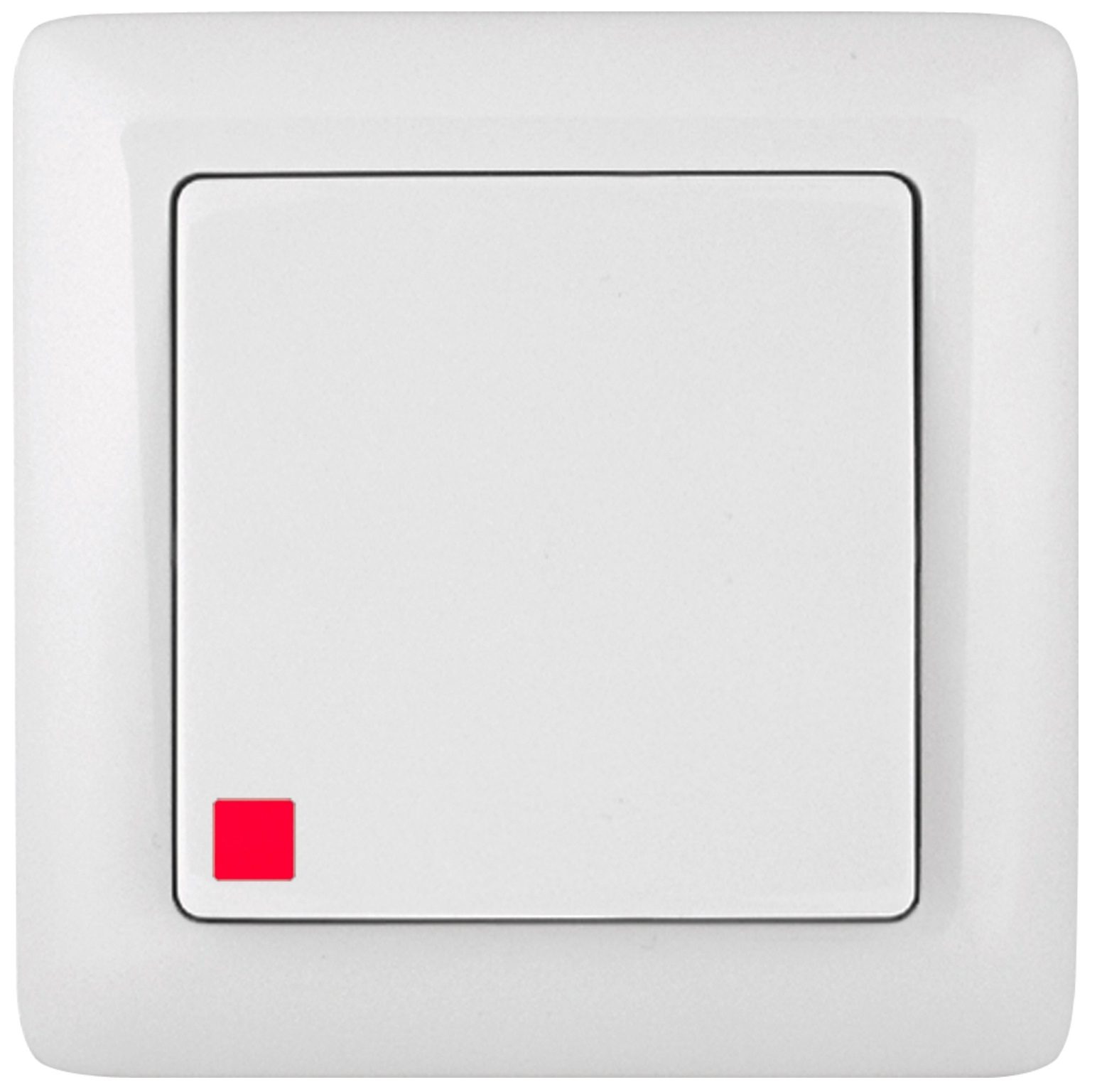 Выключатель одноклавишный скрытый с подсветкой SCHNEIDER ELECTRIC Хит белый (VS16-135-B) купить в Мастак Выключатель одноклавишный скрытый с подсветкой SCHNEIDER ELECTRIC Хит белый (VS16-135-B) купить в сети строительных магазинов Мастак