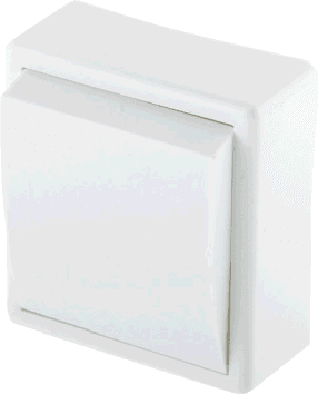 Выключатель одноклавишный наружный ЮПИТЕР Эконом белый (JP7421-01) купить в Мастак Выключатель одноклавишный наружный ЮПИТЕР Эконом белый (JP7421-01) купить в сети строительных магазинов Мастак