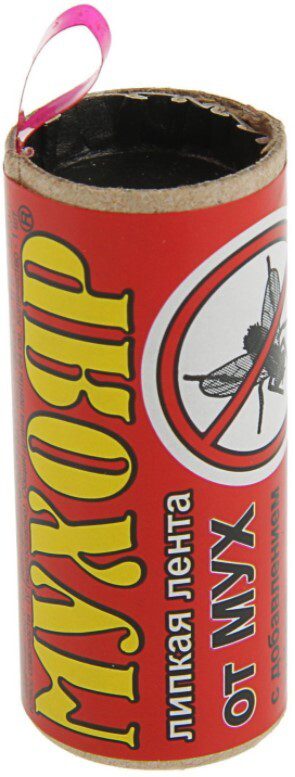 Липкая лента от мух ВАШЕ ХОЗЯЙСТВО Мухояр купить в Мастак me1} купить в сети строительных магазинов Мастак