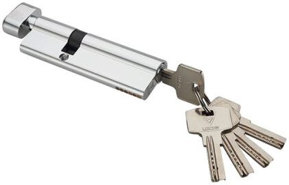 Евроцилиндр с вертушкой LOCKIT A6P35T50 никель купить в Мастак Евроцилиндр с вертушкой LOCKIT A6P35T50 никель купить в сети строительных магазинов Мастак