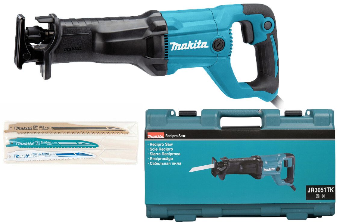 Пила сабельная MAKITA JR 3051 TK (JR3051TK) купить в Мастак Пила сабельная MAKITA JR 3051 TK (JR3051TK) купить в сети строительных магазинов Мастак