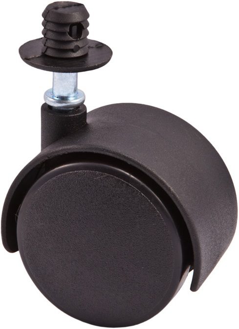 Колесо мебельное AKS КМN-50мм тип II втулка и накладка черное (77229) купить в Мастак Колесо мебельное AKS КМN-50мм тип II втулка и накладка черное (77229) купить в сети строительных магазинов Мастак