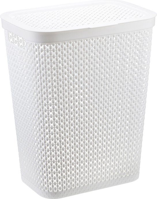 Корзина для белья IDEA Пирула белая 35 л (М2614) купить в Мастак Корзина для белья IDEA Пирула белая 35 л (М2614) купить в сети строительных магазинов Мастак