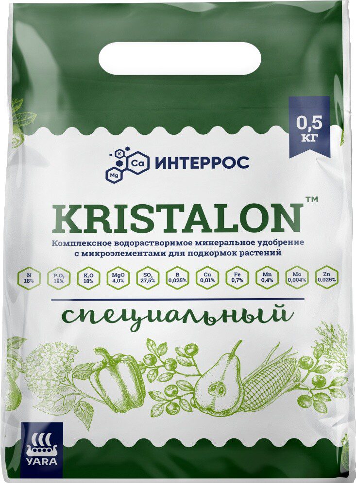 Удобрение минеральное YARA Кристалон Специальный 0 me1} купить в сети строительных магазинов Мастак